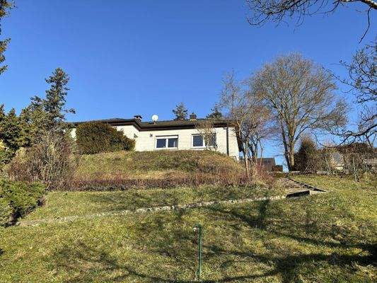 Südansicht des Hauses