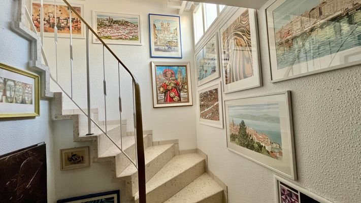 Treppe zum DG