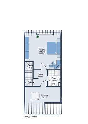 Grundriss Dachgeschoss