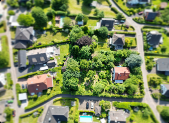 Übersicht des gesamten Grundstücks