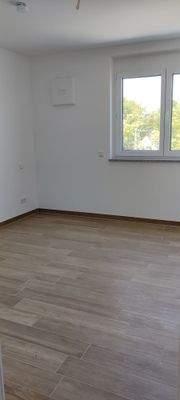 Blick ins Schlafzimmer