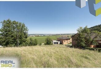 Das Grundstück mit Blick Richtung Osten