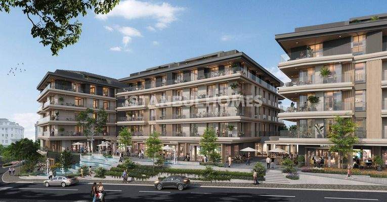 Flats in Project with Rich Features in Sisli Istanbul