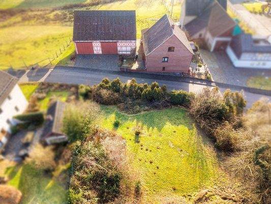 Luftaufnahme Ensemble