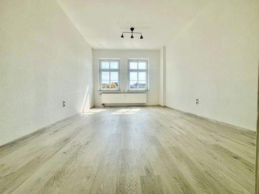 Der Wohnraum in der Sonne