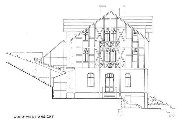 Zeichnung-Seitenansicht