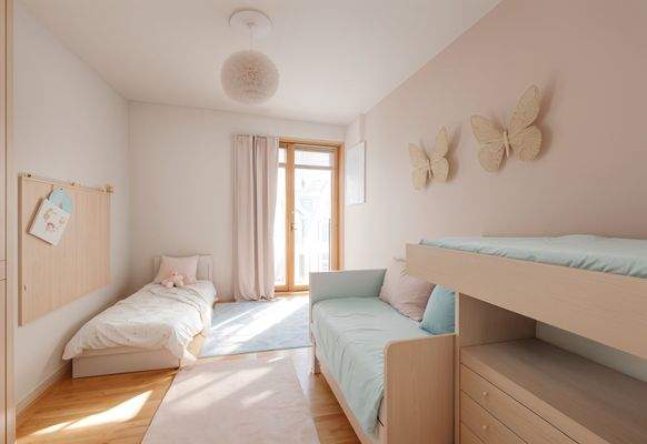 Freundliches Kinderzimmer