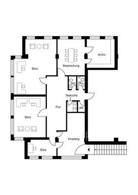 Grundriss ohne Maßstab