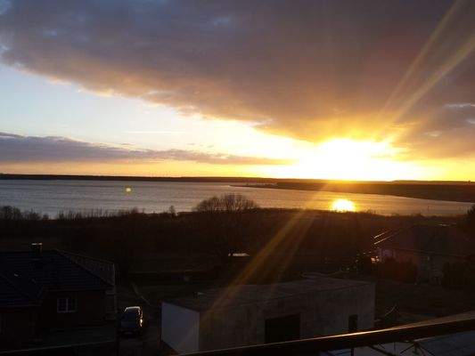 Abendstimmung über den See