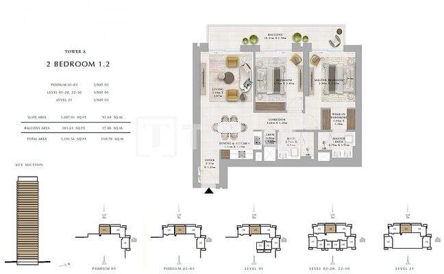 Waterfront Apartments with Amenities in Dubai Creek Harbour