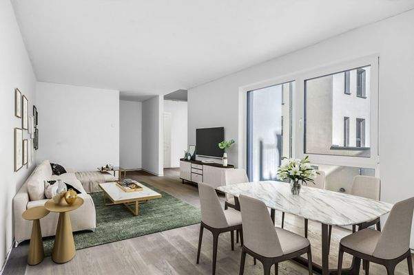 Wohnzimmer (rendering)