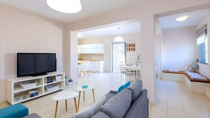 Luxusvilla auf Kreta mit Panoramameerblick, Pool u