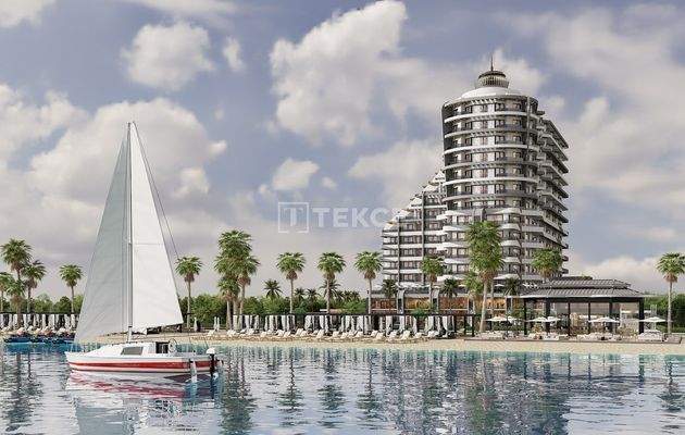 Sea-Front Apartments with Private Beach in Lefke North Cyprus