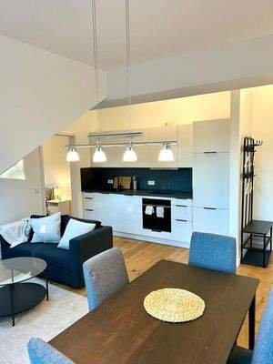 Wohnzimmer - Ansicht Küche