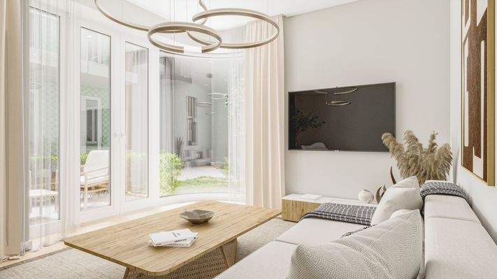 Visualisierung Wohnzimmer