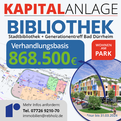 Wohnen am Park - Kapitalanlage Stadtbibliothek 06.