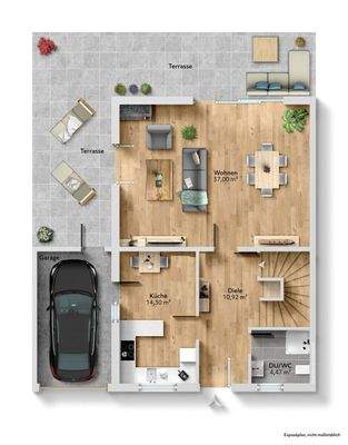 Grundriss / Skizze EG