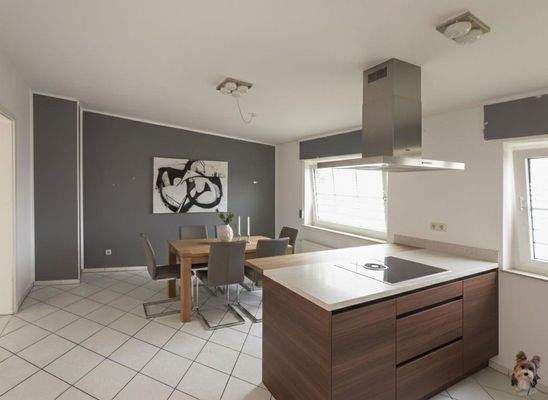 Wohnküche im Erdgeschoss 