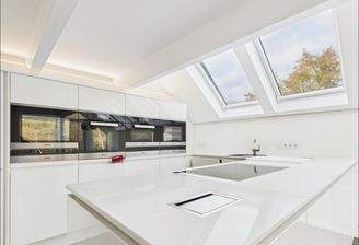 Hier wirkt alleine die Küche schon lecker!