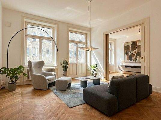 Beispielmöbelierung Wohnzimmer