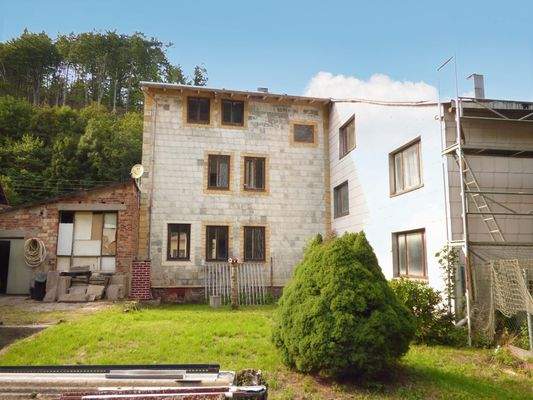 rückwärtige Ansicht