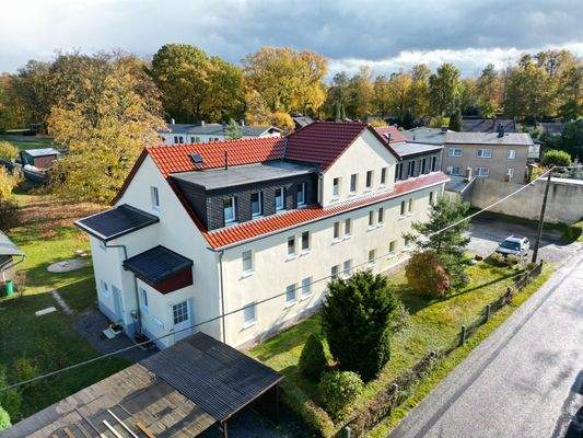 Außenansicht Giebel Links