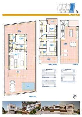 Villas with Pool and Custom Interiors in Pilar de la Horadada