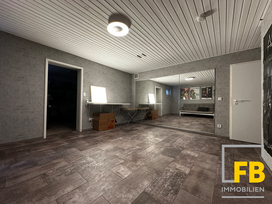 Untergeschoss: Hobbyraum