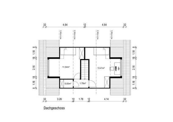 Grundriss Dachgeschoss