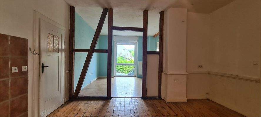 Durchgang Küche Wohnzimmer