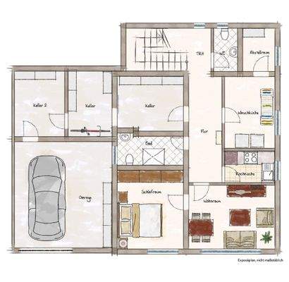 Grundriss Untergeschoss