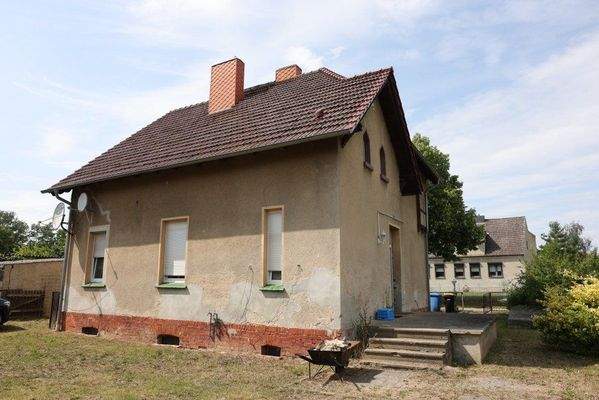 Rückwärtige Ansicht mit Ostgiebel