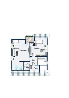 Dachgeschoss - Möglichkeit I