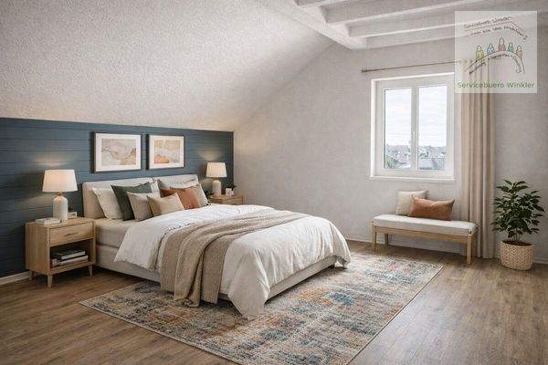 Schlafzimmer Visualisierung 