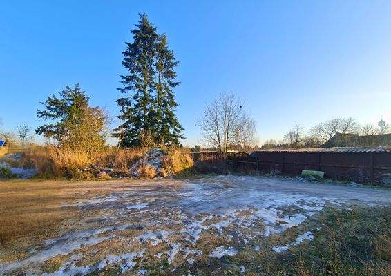 westlicher Grundstücksbereich