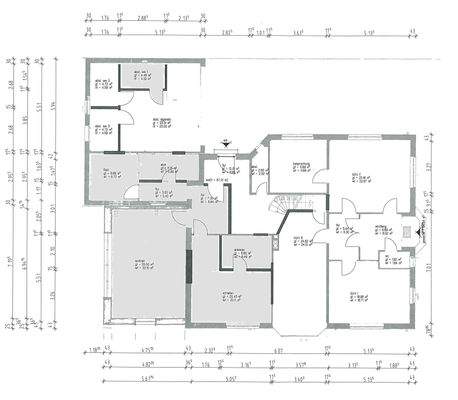 Grundriss WE01, EG hinten
