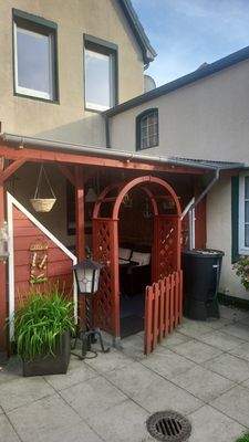 Rückwärtige Ansicht