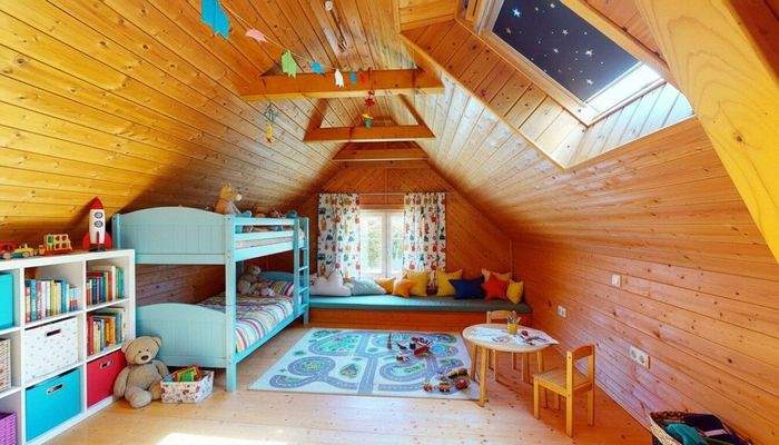 Ausstattungsbeispiel Zimmer 2 Wohnung OG/DG