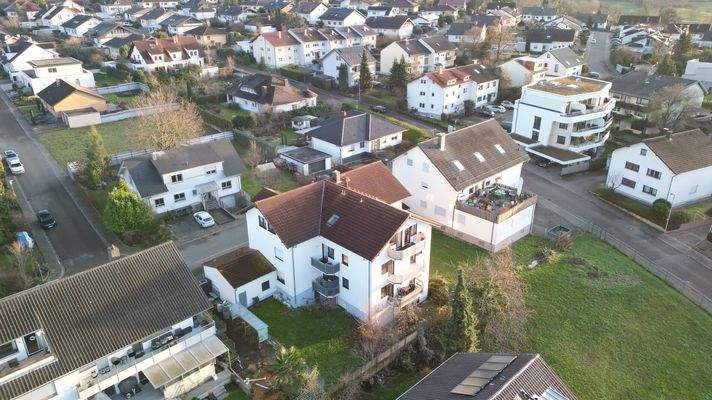 Rückseite Haus Lage