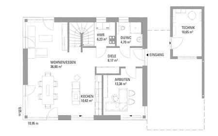 Grundriss Erdgeschoss
