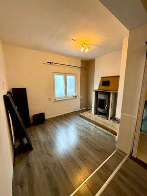 Kaminecke Wohnzimmer