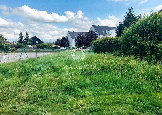 Blick auf das Baugrundstück, Bild 1