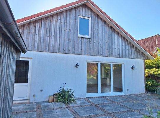 Terrasse in Westausichtung