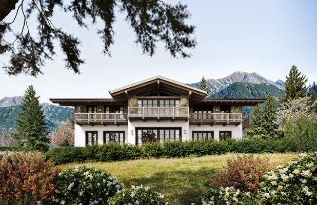 Ansicht von Süden - Visualisierung -