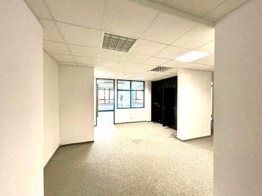 Blick in die Mietfläche