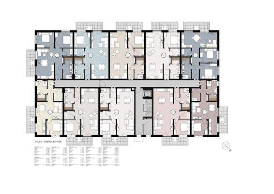 Haus 2 - Obergeschoss