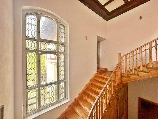 Treppenhaus der gr. Wohneinheit