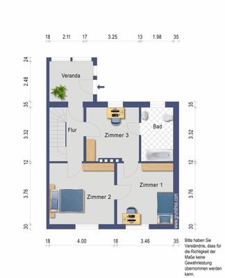 Grundriss Erdgeschoss