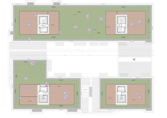 Dachterrassen Baufeld XIII.