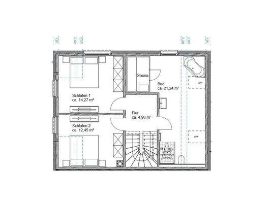 Grundriss Obergeschoss
